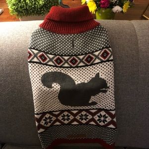 Dog sweater, new with tags